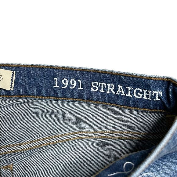 NWT MADEWELL 1991 Straight Jeans Size 32 x 32 - Picture 8 of 10